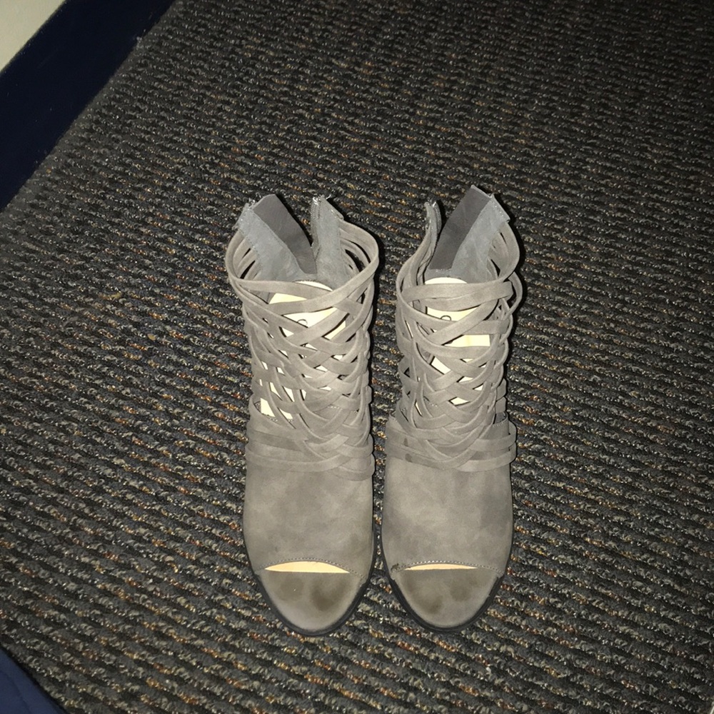 Open Toe Booties
